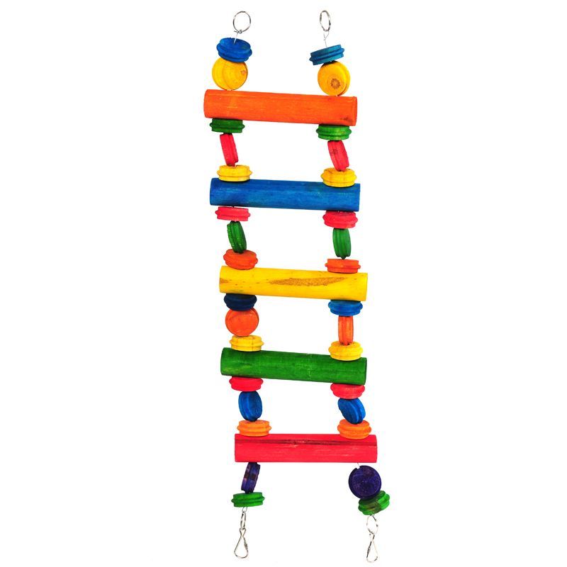 Playtime Pet Bird Toy Multiwood (Ladder)